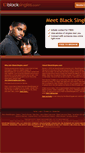 Mobile Screenshot of blacksingles.com